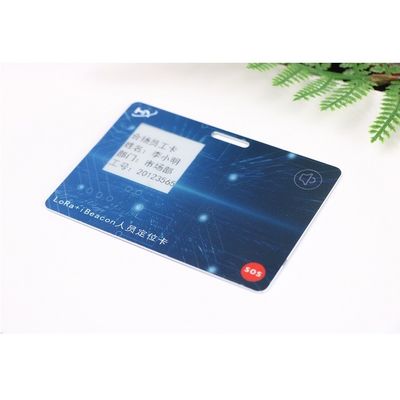 La E hardware-software inchiostra Smart Card 0.76mm che 13 bit abbottonano il carico senza fili
