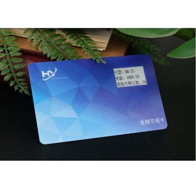 Carta ricaricabile impermeabile IP68 una parola d'ordine di volta con la Li-batteria ultra sottile 80mAh