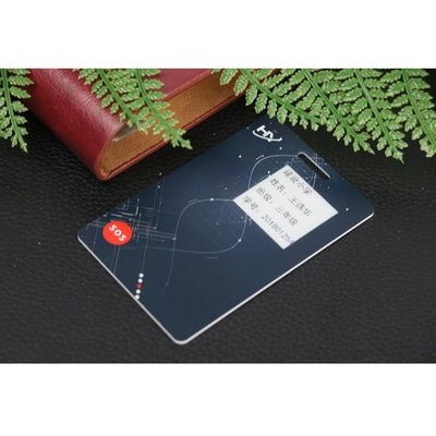 OTP attivo a 1,54 pollici Smart Card per la carta di informazione personale