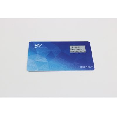 interfaccia della carta assegni M7816 di Smart Card OTP dell'inchiostro di spessore E di 0.84mm
