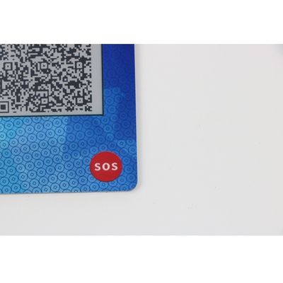 Tipo bidirezionale dell'attivo di autenticazione della carta FPC dell'inchiostro del chip E del contatto 7816