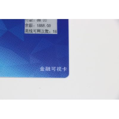 Interfaccia a 1,02 pollici degli smart card 7816 dell'impronta digitale dello schermo dell'inchiostro addebitabile