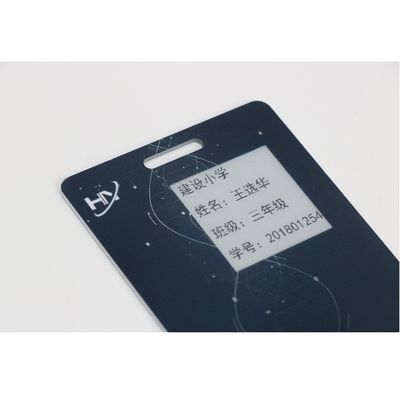 Sicurezza Smart Card 7816 di pagamento 1.5mm dell'impronta digitale con lo schermo elettronico dell'inchiostro
