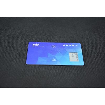 Contatto a 1,02 pollici Chip Card 7816 Chip Embedded 13.56mhz dello schermo dell'inchiostro