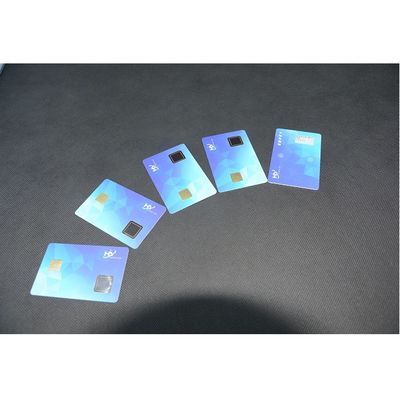 7816 esposizione inclusa di quantità di pagamento di Chip Card 1.0mm del contatto