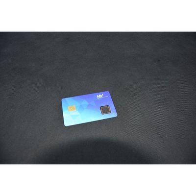 Smart card biometrici autenticati dell'impronta digitale 0.76mm con lo schermo di OLED