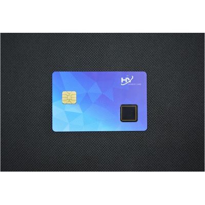 Interfaccia biometrica 7816 della carta 3.0mm dell'impronta digitale di progettazione hardware-software