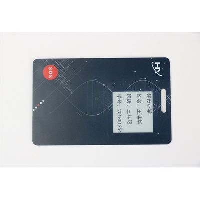 La batteria al litio ultra sottile IP68 della carta dell'esposizione di OTP industriale impermeabilizza
