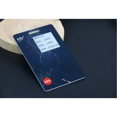 Carte stampabili portatili del rfid della carta senza contatto a 1,02 pollici dello schermo RFID