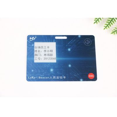 Carta senza contatto ricaricabile di 1.5mm RFID con il ODM dell'OEM dello schermo di OLED