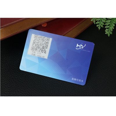 Carta senza contatto 1.5mm di pagamento RFID di Bluetooth con il video schermo