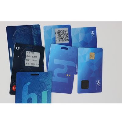 Il rfid ad alta frequenza protegge l'interfaccia di spessore 7816 della carta 1.4mm