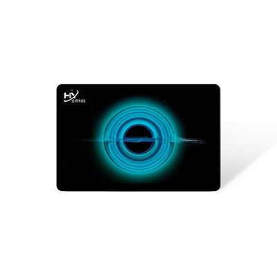 Carte in bianco luminose dell'impronta digitale materiale del PVC di spessore di 2.2mm - di 0,76