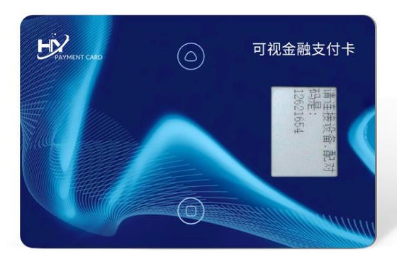 Il Se Chip Embedded Ink Screen Smart Chip Card incastonato carta IP68 impermeabilizza ricaricabile