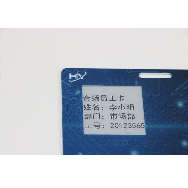 ODM dell'OEM passivo di inizio di NFC E dell'inchiostro di potere basso a 1,02 pollici su ordinazione di Smart Card