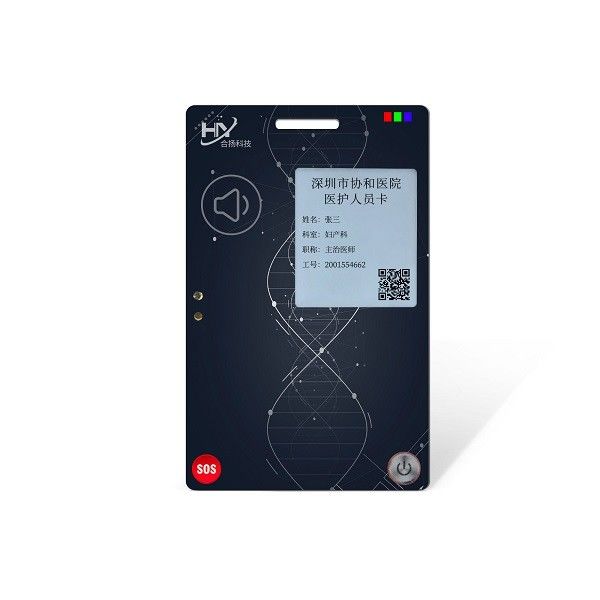 IP68 OTP Smart Card una carta di credito di parola d'ordine di volta con la luce del layout dello schermo